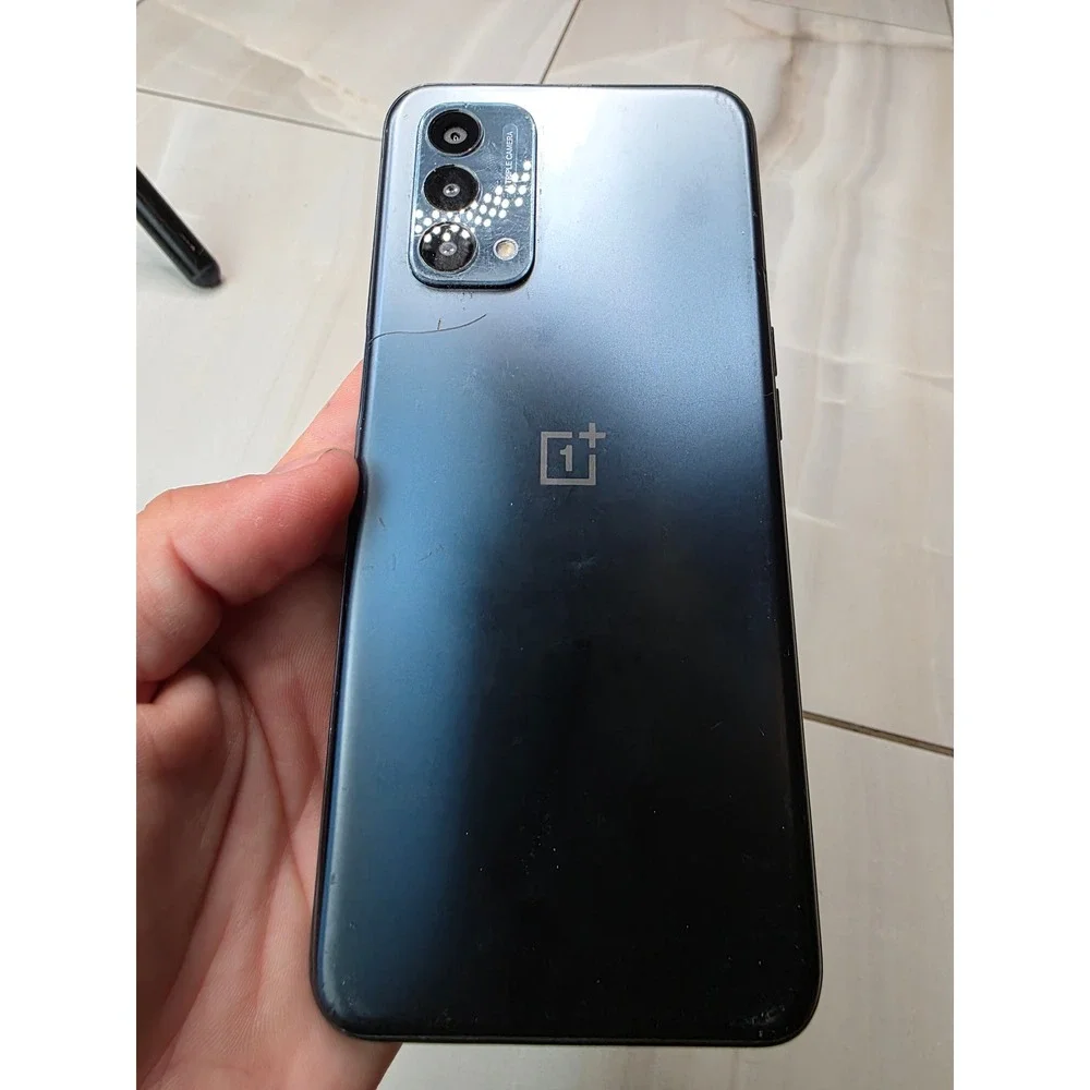 OnePlus Nord N200 5G Blue Quantum 64GB DE2118 Cracked Screen Password Locked F2